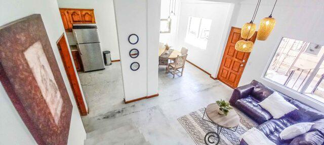 For Rent: 2 Bedroom 1.5 Baths Apartment In Hacienda Villa Floresta, Rosarito, 140 mt2, 2 recamaras