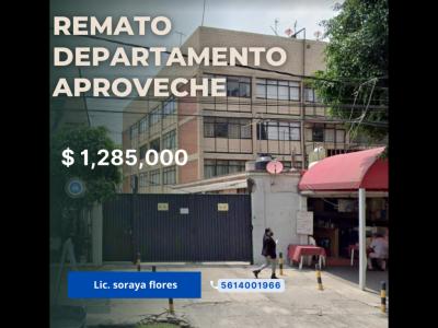 REMATO DEPARTAMENTO OPORTUNIDAD COL.AÑO DE JUAREZ  $1,285,000, 70 mt2, 2 recamaras