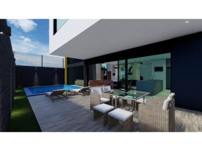 Moderna casa en venta con alberca propia en Zibata IG, 410 mt2, 4 recamaras