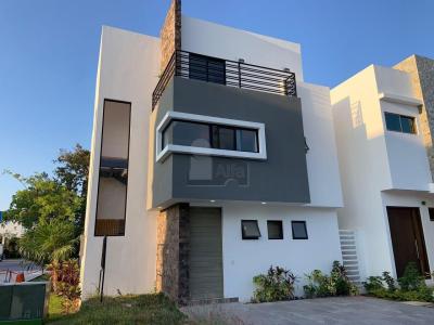 Casa en Venta Residencial AQUA 3 niveles, Cancun Quintana Roo , 225 mt2, 3 recamaras