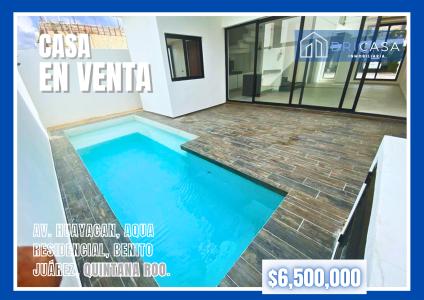 Casa en venta en Cancún , 161 mt2, 4 recamaras