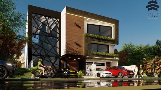 Casa En Condominio en construccion en Bosque Real con 4 Recámaras, 607 mt2, 4 recamaras