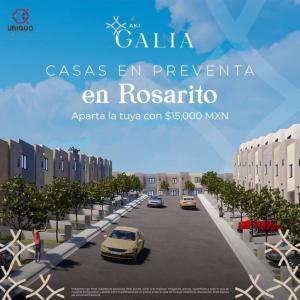 PRE-VENTA DE CASAS EN ROSARITO|AKI GALIA, 133 mt2, 3 recamaras
