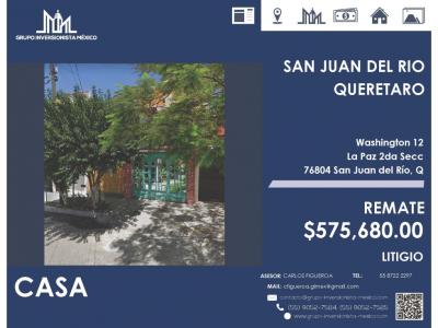 Casa de Oportunidad San Juan del Rio Queretaro, 200 mt2, 5 recamaras