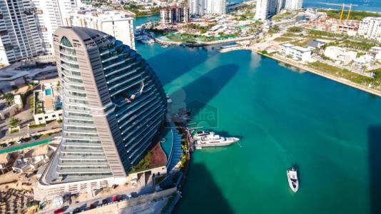 Departamento en Venta Equipado, Decorado y Amueblado, Shark Tower en Puerto Cancun , 356 mt2, 3 recamaras