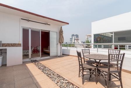 Penthouse con Roof Garden Privado en Extremadura Insurgentes, 104 mt2, 2 recamaras