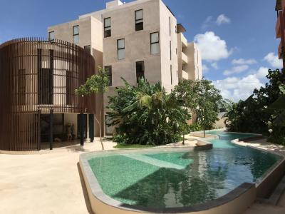 Residencial Elena en Arbolada Cancún, 70 mt2, 2 recamaras
