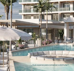 Departamento en venta a 1 cuadra del mar en Fraccionamiento Sábalo Cerritos 2 recámaras, 106 mt2, 2 recamaras