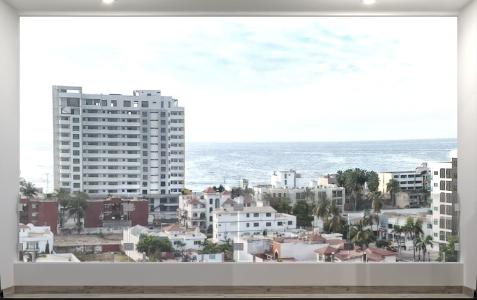 Departamento en venta a 3 cuadras del malecón, 80 mt2, 2 recamaras