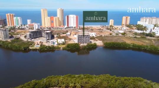 Departamento en venta en Fraccionamiento Marina Mazatlán 2 recámaras, 86 mt2, 2 recamaras