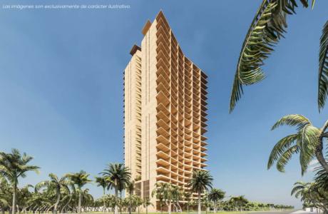 Departamento en venta en Fraccionamiento Sábalo Cerritos 1 recámaras, 66 mt2, 1 recamaras