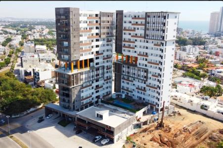 DEPARTAMENTO VENTA EN TORRE FERRARA MAZATLAN , 105 mt2, 2 recamaras