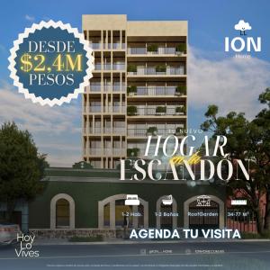 Descubre el nuevo estándar de exclusividad en la colonia Escandón, 77 mt2, 2 recamaras