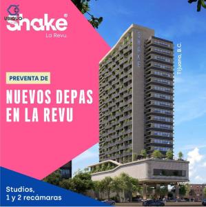 PREVENTA DE DEPARTAMENTOS EN ZONA REVOLUCION|SHAKE LA REVU, 32 mt2, 1 recamaras