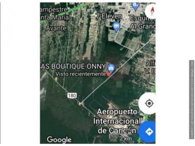 Terreno para inversión en la mejor zona de Cancun 