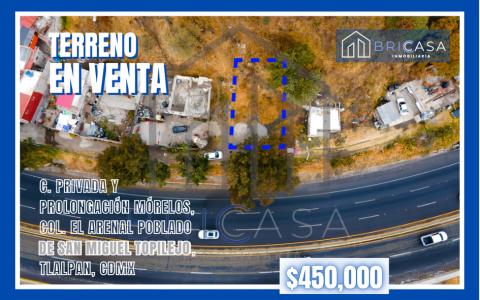 Terreno Residencial en venta en San Miguel Topilejo 