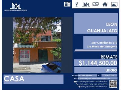 Casa de Oportunidad en León Guanajuato, 150 mt2, 3 recamaras